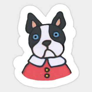 Boston Terrier Sticker